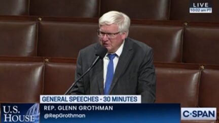 Glenn Grothman on House floor