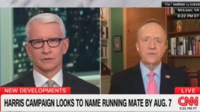 Anderson Cooper and Paul Begala
