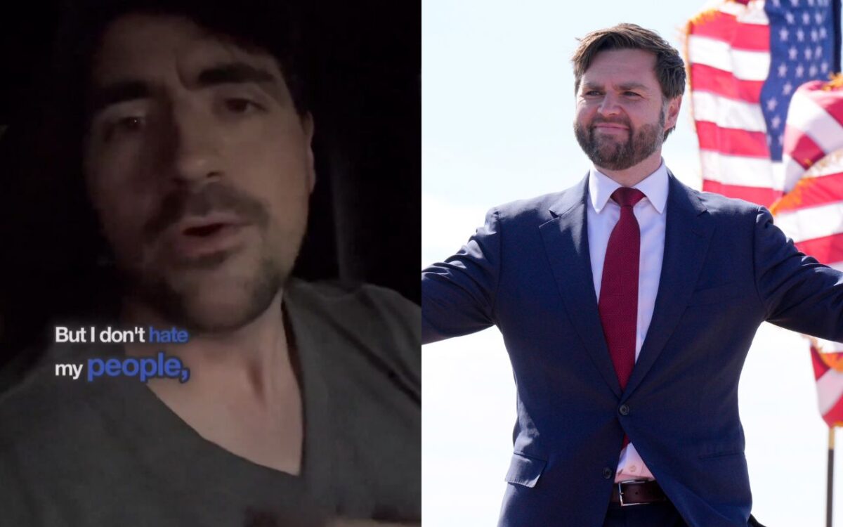 Trae Crowder and J.D. Vance