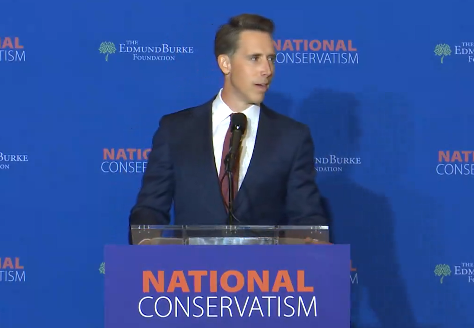 Josh Hawley Supports Christian Nationalism At NatCon 4