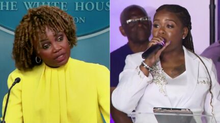 'Inflammatory And Divisive!' Jean-Pierre Slams Rep. Cori Bush Over 'Tear Your Kingdom Down' Rant