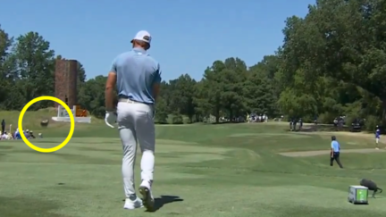 PGA's Sam Burns Melts Down And Breaks Driver While In Contention for Tourney Win