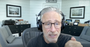 Jon Stewart Calls Trump the New Biden