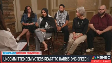 Uncommitted Voters Trash Harris on MSNBC
