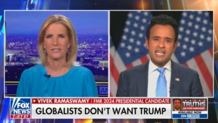 Laura Ingraham and Vivek Ramswamy