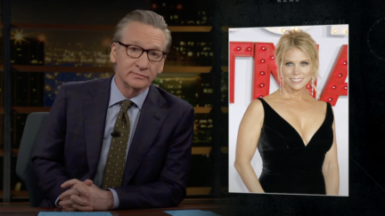 Bill Maher Trashes Cheryl Hines Critics