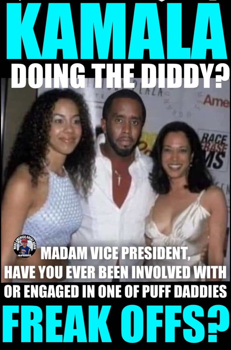 Kamala/Diddy fake photo