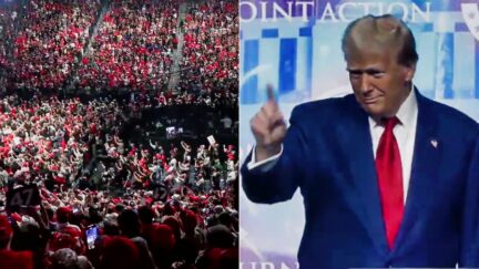 Trump Fans Shout 'Daddy Don' When Trump Takes Stage At Rally After Weird Little-Girl-Getting-Spanked Riff