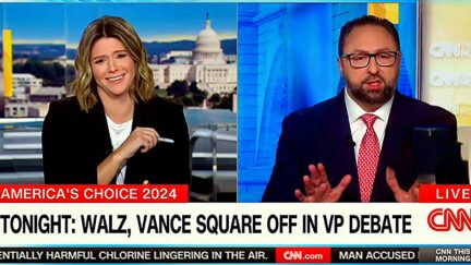CNN Anchor Confronts Trump Spox For Calling Tim Walz 'Moron' And 'Effeminate' — Gets Him To Backtrack On One Of Them-2024-10-01