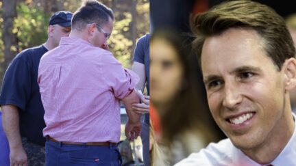 Josh Hawley Posts 'Joy' Emoji After Democratic Opponent Wounds Reporter at Gun Range: 'Campaign Needed a Shot in the Arm'