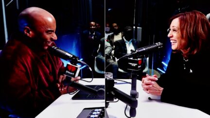 Kamala Harris Draws Laugh When Asked About Locking Trump Up Since He ‘Committed Crimes’