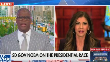 Charles Payne and Kristi Noem