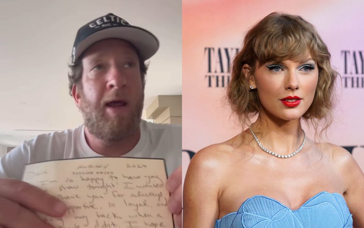 Dave Portnoy and Taylor Swift