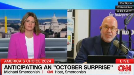 Michael Smerconish Dismisses Any 'October Surprise' Impacting Race