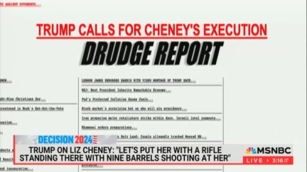 Joe Scarborough Demands Producers Keep Drudge Report’s Liz Cheney ‘Execution’ Take On Screen (mediaite.com)