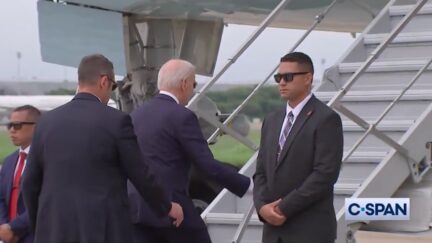 Joe Biden getting yelled at