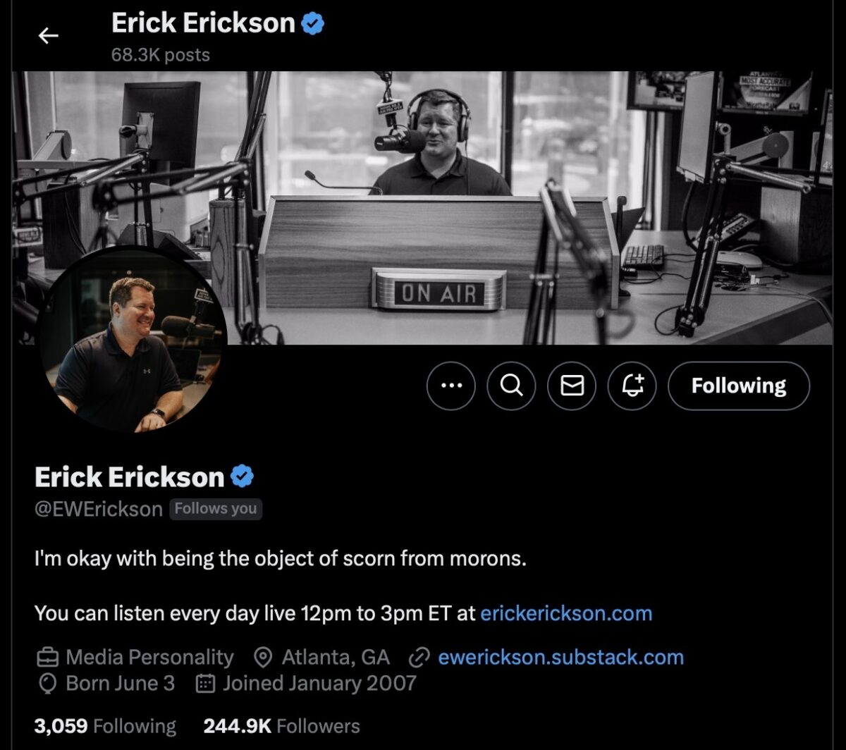 Erick Erickson Blasts RFK Jr. as Pro-Abortion Kook
