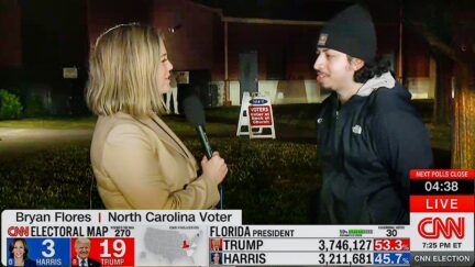 Voter In Key State Tells CNN He Voted For Kamala Harris Because Girlfriend Threatened To Dump Him