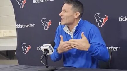 Texans GM Nick Caserio reacts to suspension of Azeez Al-Shaair