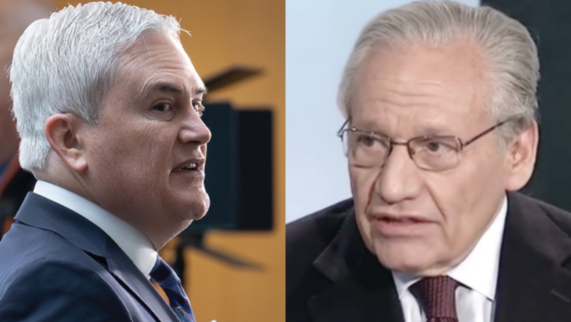 Bob Woodward Accuses James Comer of Totally Making Up Claim He Privately Called Biden Corrupt — And Says He Has the Tape to Prove it