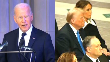 CNN-Camera-Cuts-To-Trump-As-Biden-Slams-Abuse-Of-Power-In-Carter-Funeral-Speech