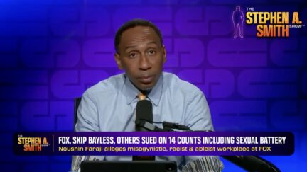 Stephen A. Smith reacts to Fox Sports lawsuit