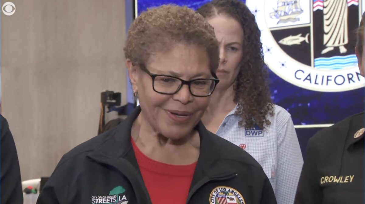 Los Angeles Mayor Karen Bass