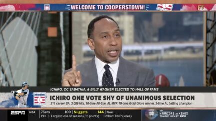 Stephen A. Smith reacts to 2025 Baseball Hall of Fame