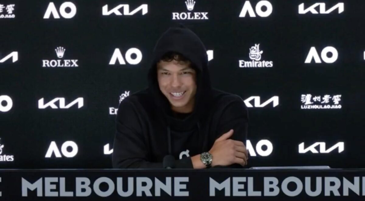 Ben Shelton calls out media at Australian Open