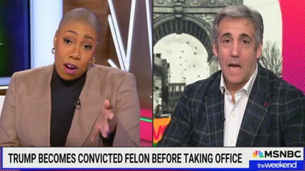 Symone Sanders and Michael Cohen on MSNBC
