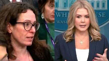 Maggie Haberman Confronts Trump Spox Over Elon Musk In New Term Briefing Room Debut