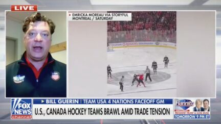 Team USA Hockey GM Bill Guerin