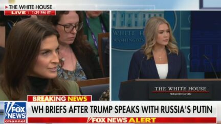 Kaitlan Collins Confronts Karoline Leavitt Over WH Banning AP From Event