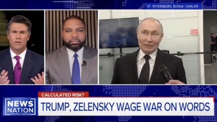 Leland Vittert Confronts Byron Donalds Over Trump Ukraine Talk