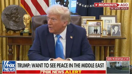 Trump Says Palestinians Would 'Love' To Leave Gaza