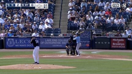 YES Network broadcast booth announces death of Miller Gardner