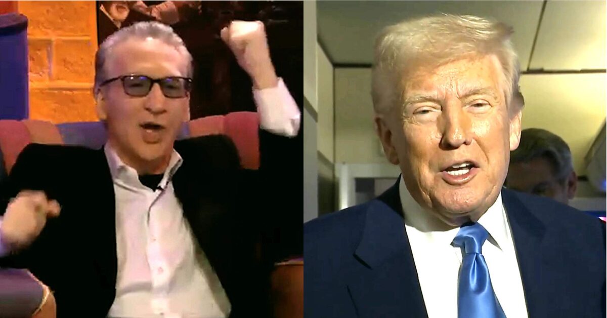 'I Fking LOVE That!' Bill Maher Gushes About Trump 'Moments' That 'No Other Politician Can Do'