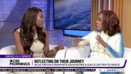 Gayle King responds to criticism of Blue Origin flight