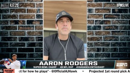 Aaron Rodgers talks about his departure from the New York Jets