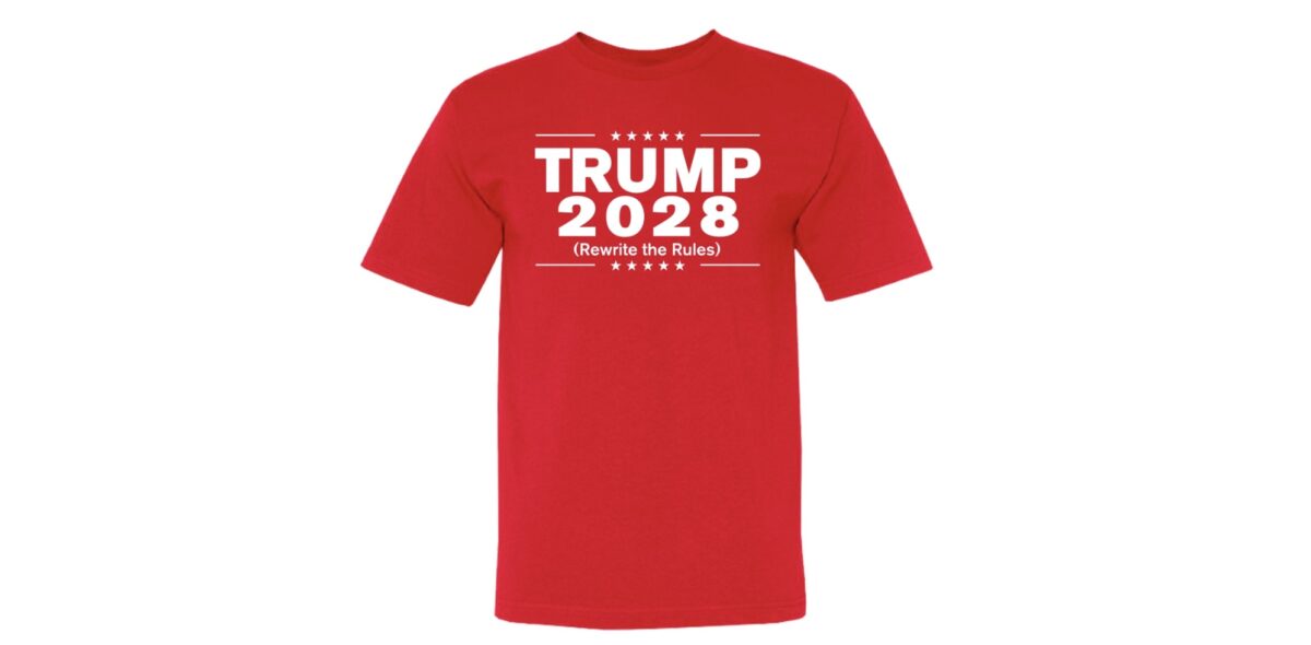 Trump 2028 shirt