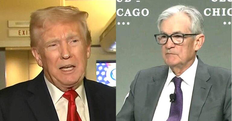 'Termination!' Trump Lashes Out at Fed Chief Jerome Powell