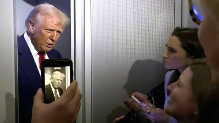 'Who Are You With-' Trump Grills Reporter As She Confronts Him About Stock Market Disaster