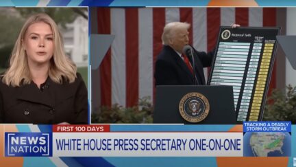 Karoline Leavitt Promises 'No Pain' From Trump Tariffs