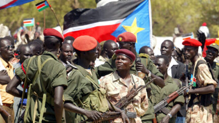 soldiers in South Sudan