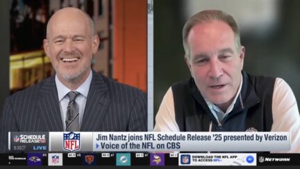 Rich Eisen and Jim Nantz