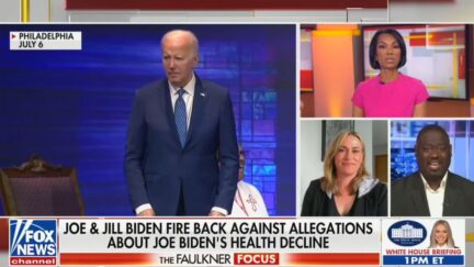 Harris Faulkner and Dem Guest Clash On Biden