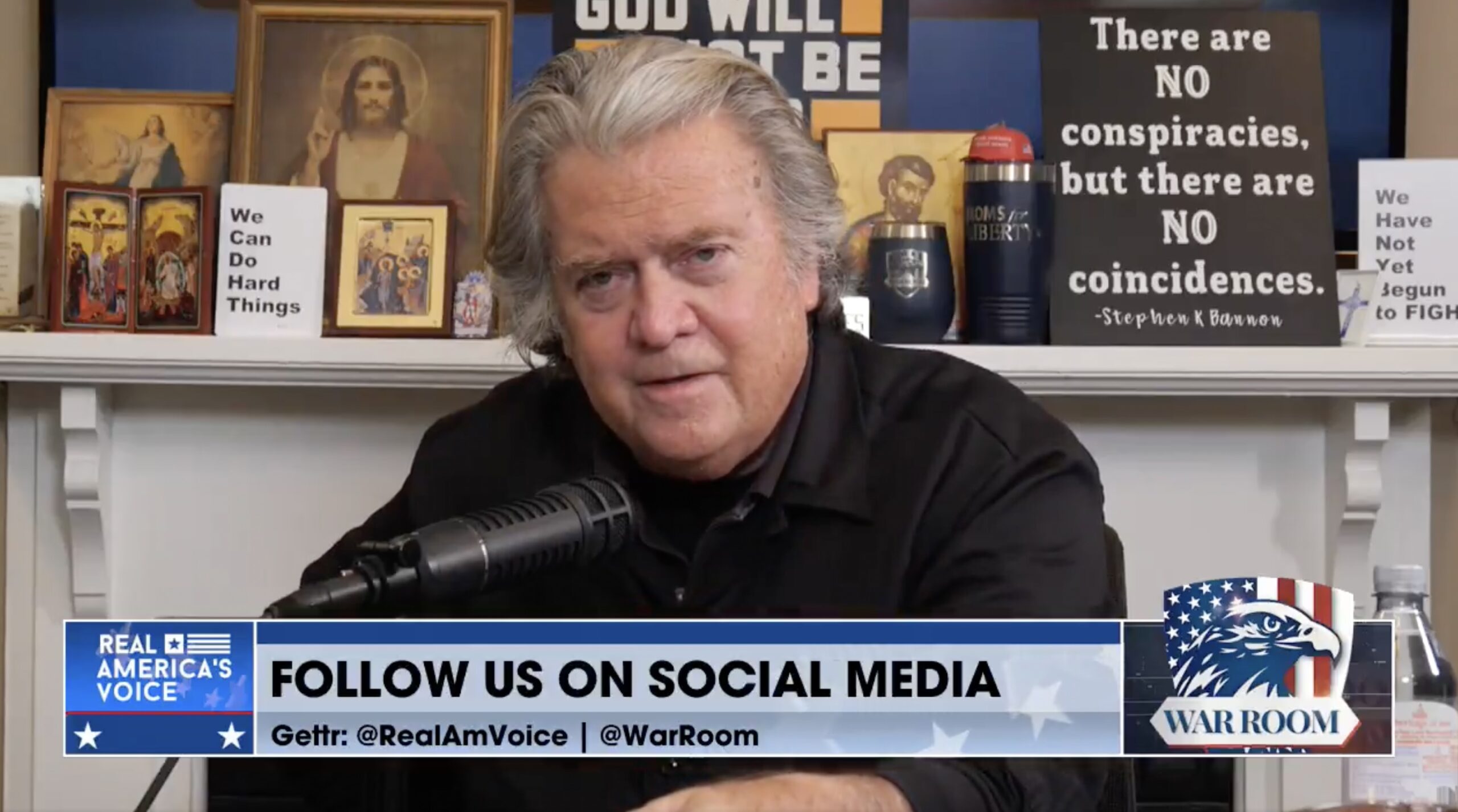 Bannon Says He’s ‘Hearing From Good Sources’ the ‘Party is On’ Between Trump and Iran