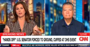 CNN Anchor Asks Padilla If Trump Agents Jacked Him Up 'Because Of How You Look?'