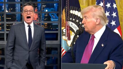 'HA-Ha!' Late-Night Host Gleefully Taunts Trump Over Threat To His Parade From Lightning