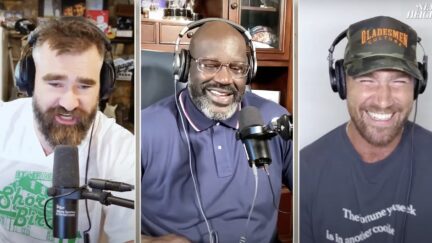 Shaq on New Heights podcast